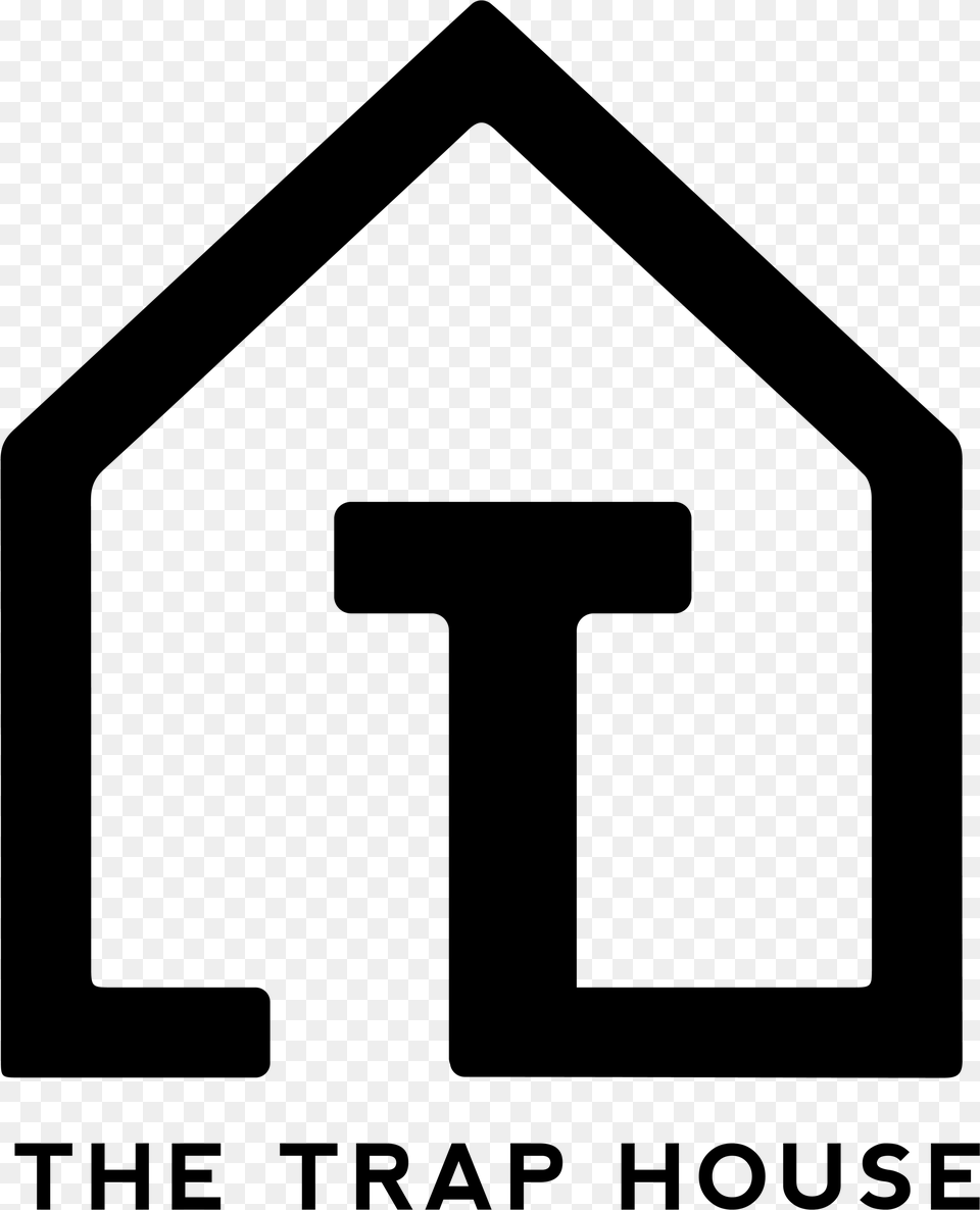 The Trap House The Trap House Sign, Gray Png Image