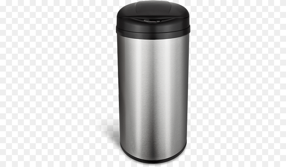 The Trash Can And Motion Must Be Above The Sensor Waste Container, Tin, Trash Can, Bottle, Shaker Free Png Download