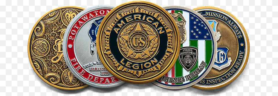 The Treasured Challenge Coin Military Challenge Coins, Logo, Symbol, Emblem, Badge Png Image