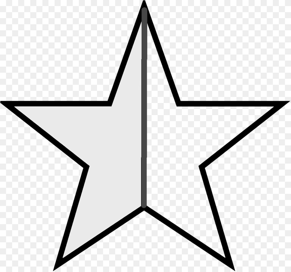 The Trial Of Chicago 7 2020 Star Template Transparent, Star Symbol, Symbol Png
