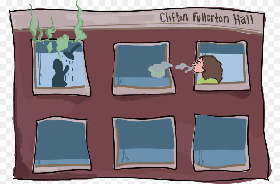 The Trials And Tribulations Of Being A Dope Smoking Dorm Window, Book, Publication, Comics, Person Png Image