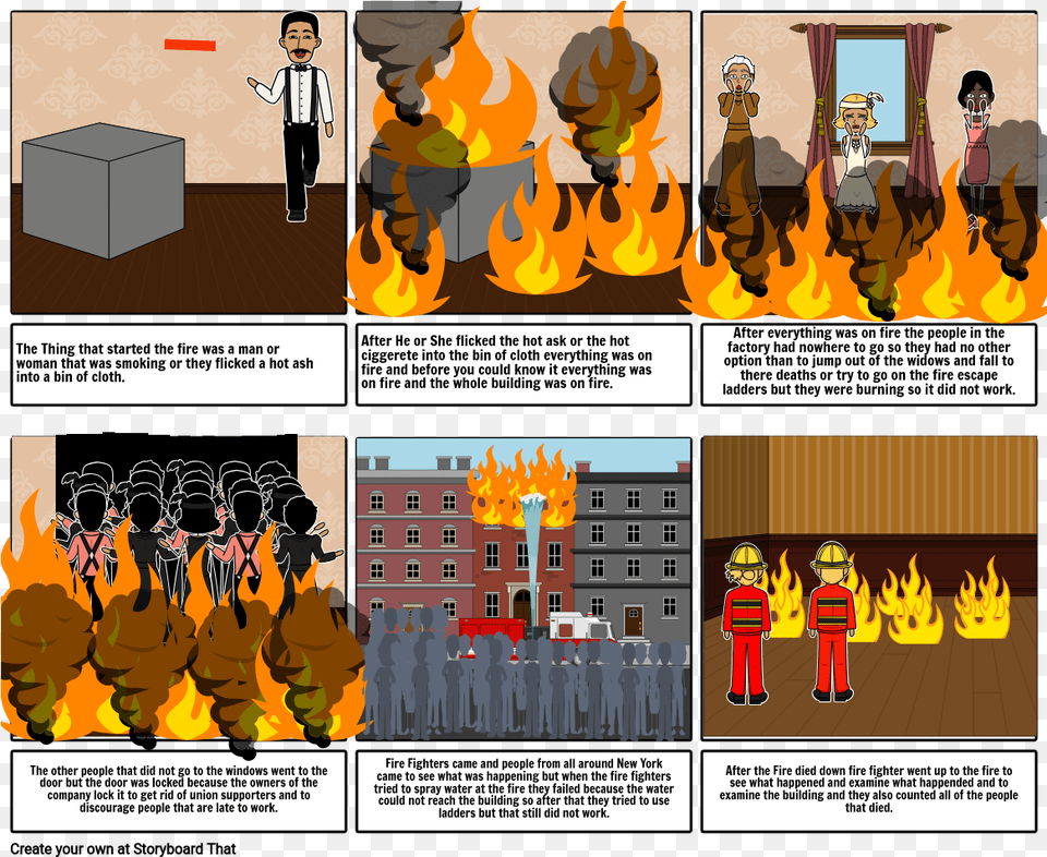 The Triangle Fire Storyboard By Triangle Fire Ladder Escape, Book, Comics, Publication, Flame Png
