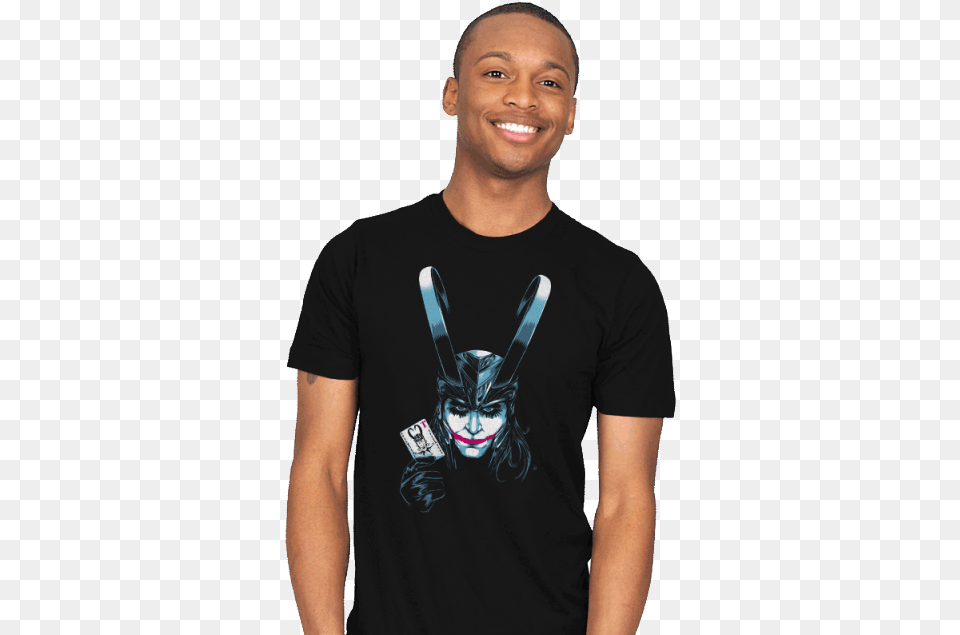The Trickster Hotline Miami Tee Shirt, T-shirt, Clothing, Face, Happy Free Png