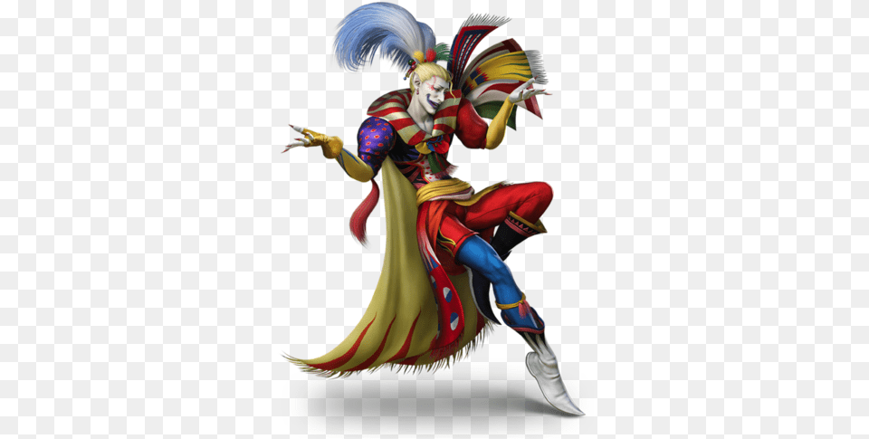 The Trio Of Endless Hatred Kefka Palazzo Dissidia Nt, Clothing, Costume, Person, Adult Png