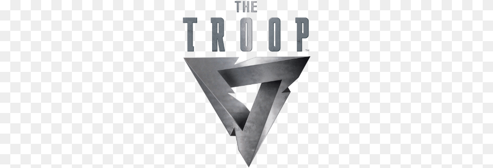 The Troop Logo Troop Nickelodeon Logo, Triangle, Blade, Dagger, Knife Png