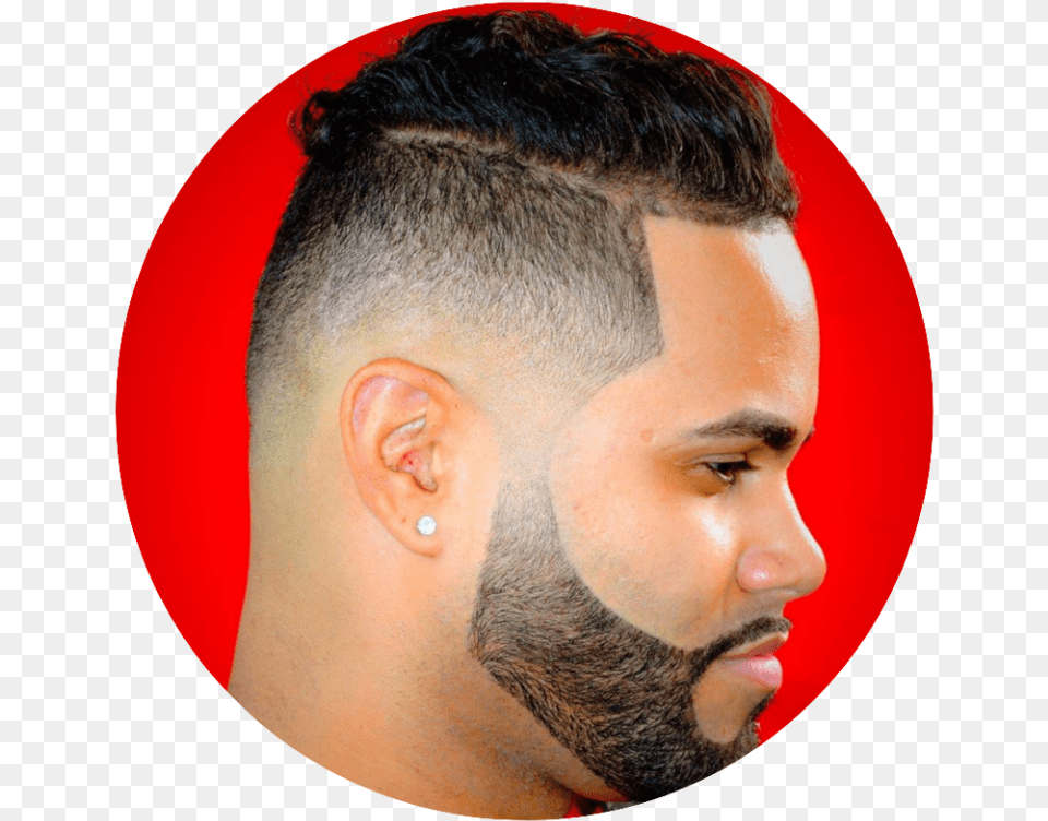 The True Barber Haircut And Beard Trim Barbershop Tampa Male, Adult, Man, Person, Face Png