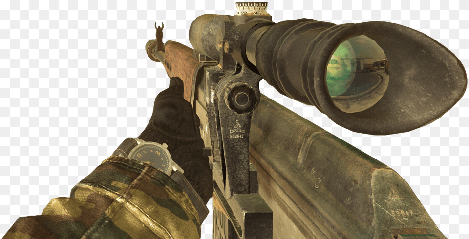 The Truth Behind Quickscoping Dragunov Suppressor Cod, Person, Photography, Sniper, Firearm Png Image