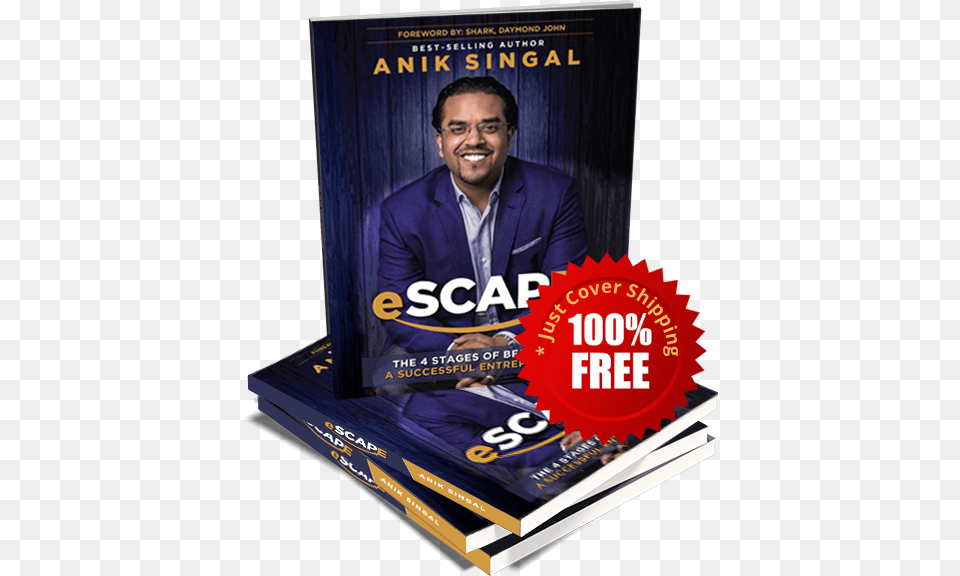 The Truth Is That In Anik Singal Escape Book, Publication, Advertisement, Poster, Person Free Png Download