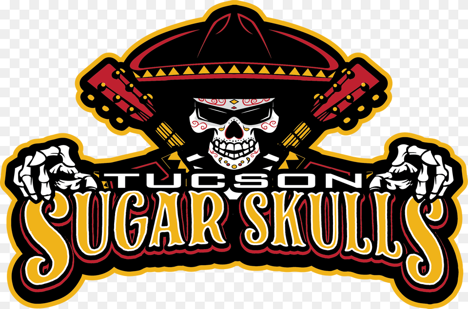 The Tucson Sugar Skulls Are The New Professional Football Tucson Sugar Skulls Football, Person, Pirate, Bulldozer, Machine Free Transparent Png