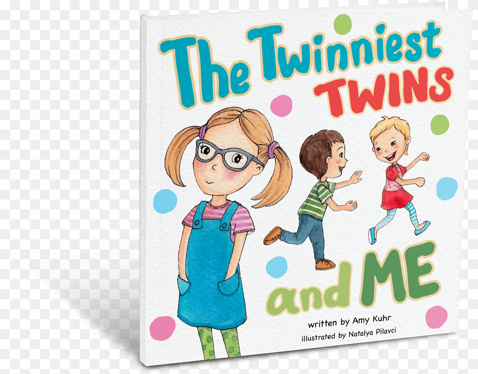 The Twinniest Twins And Me Paperback Cartoon, Person, Baby, Head, Face Free Png Download