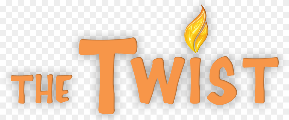 The Twist Logo Hi Rez No Background, Fire, Flame, Light, Text Free Png Download