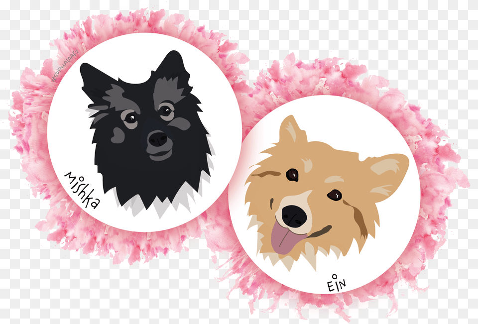 The Two Bestcutest Members Of Cowchop Lt3 Cartoon, Accessories, Plate Png Image