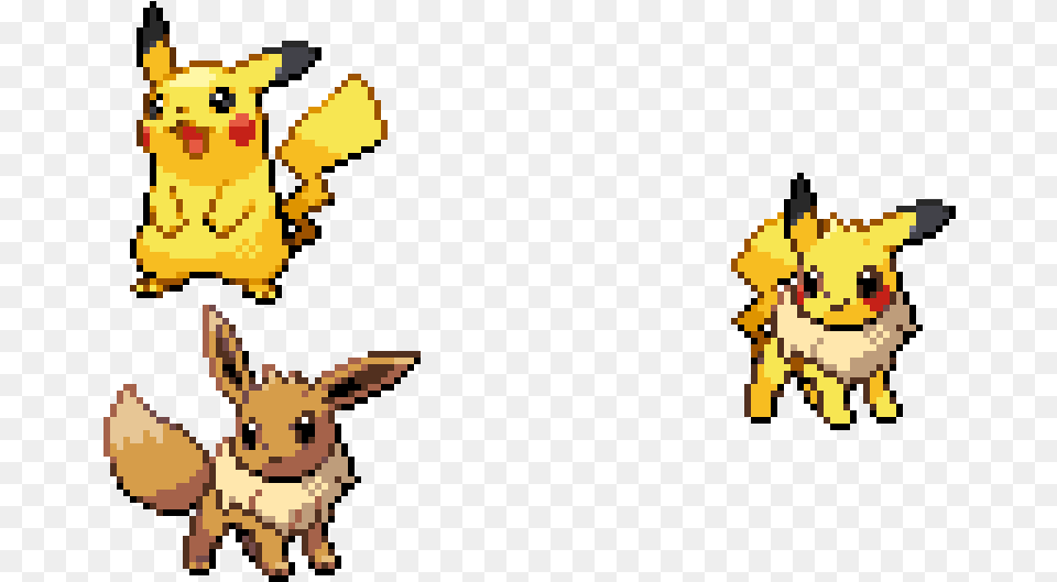 The Two Cutest Pokemon In The Franchise In My Opinion Cartoon, Animal, Mammal, Person Free Png Download