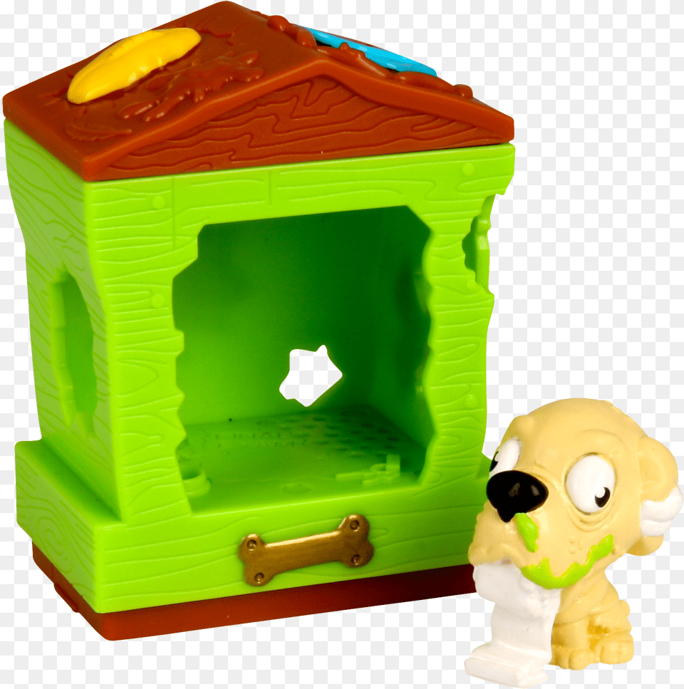 The Ugglys Pet Shop Gross Homes Slobrador Large Playset, Toy, Dog House, Indoors Png