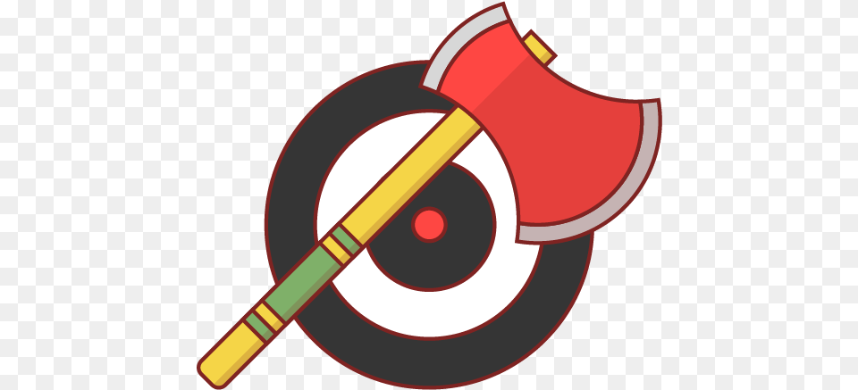 The Ultimate Axe Throwing Guide Axe Throwing Clip Art, Weapon, Device, Tool Free Png Download