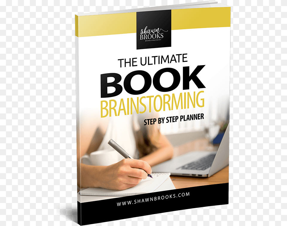 The Ultimate Book Brainstorming Planner The Complete Book Cover, Advertisement, Pen, Poster, Electronics Free Transparent Png