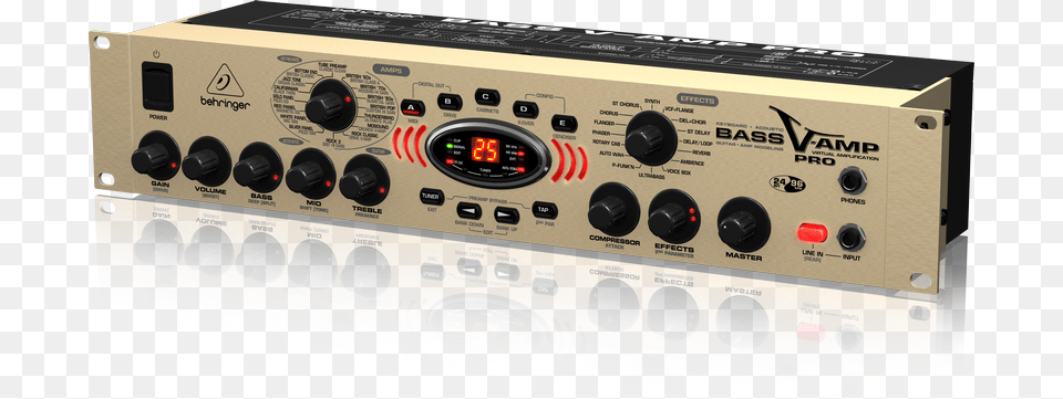 The Ultimate Tone Toolbox For Bass Acoustic Electric Behringer Bass V Amp Pro Lx, Electronics, Amplifier, Electrical Device, Switch Free Png Download