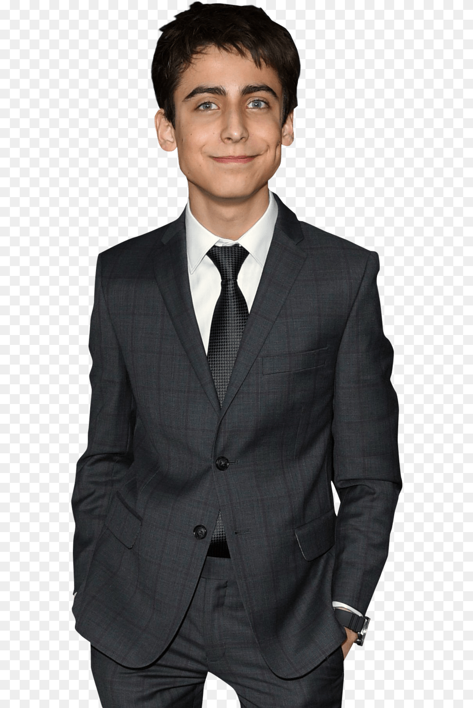 The Umbrella Academy39s Aidan Gallagher Is An Old Soul Luqman Hariz Astro Awani, Accessories, Tie, Suit, Tuxedo Free Png