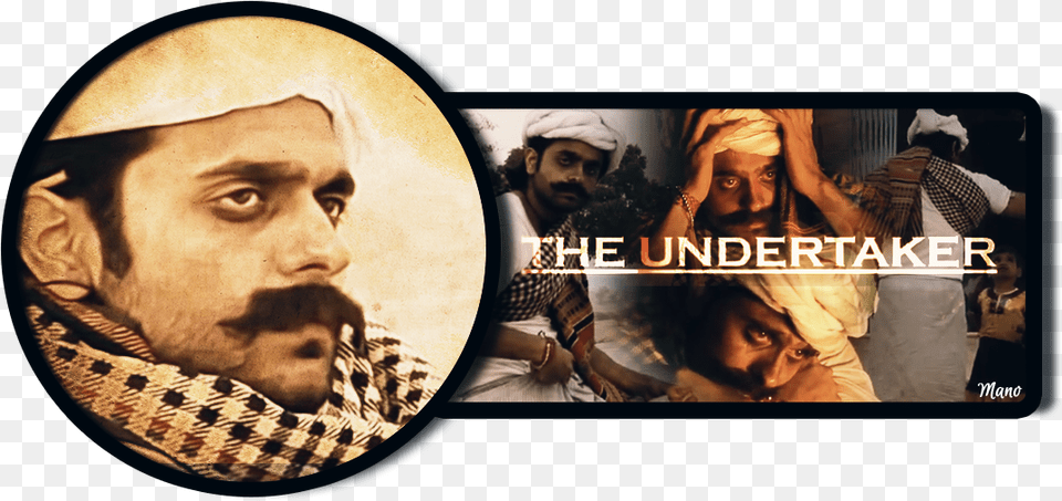 The Undertaker Is A Docu Drama About The Life Of An Album Cover, Portrait, Photography, Face, Person Png Image