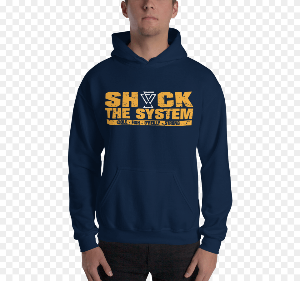 The Undisputed Era Quotshock The System Logoquot Pullover, Clothing, Hoodie, Knitwear, Sweater Png