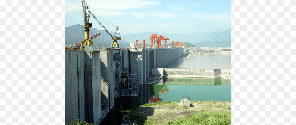 The Unfinished Building Of Three Gorges Dam, Outdoors, Water Free Png Download