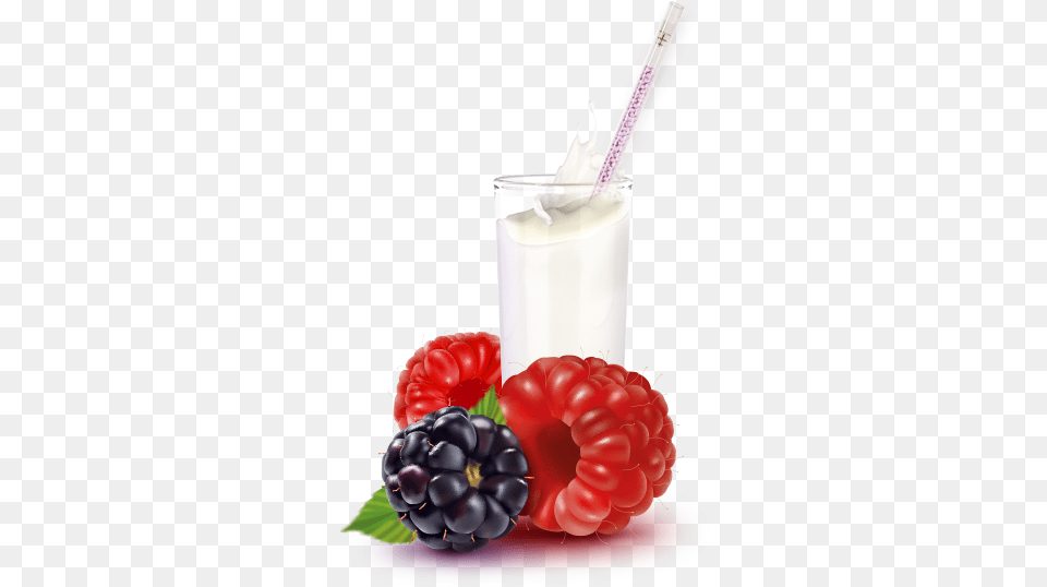 The Unibeads Housed Within Tubulars Milk Flavoring Blackberry, Berry, Raspberry, Produce, Plant Png Image