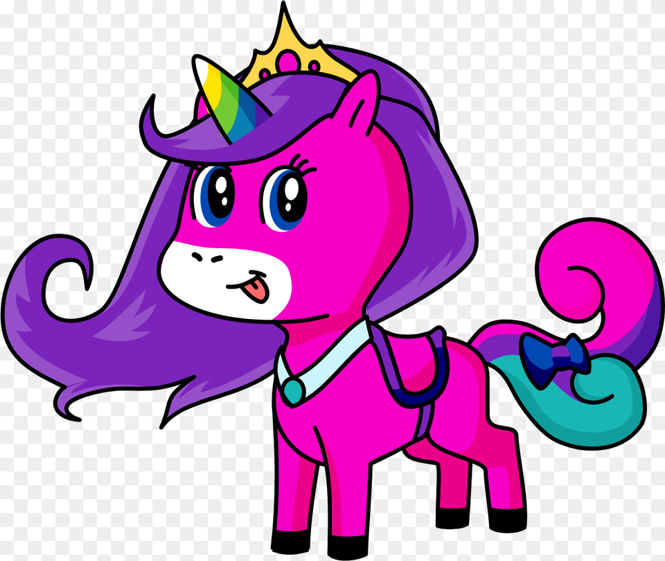 The Unicorn, Purple, Cartoon Png