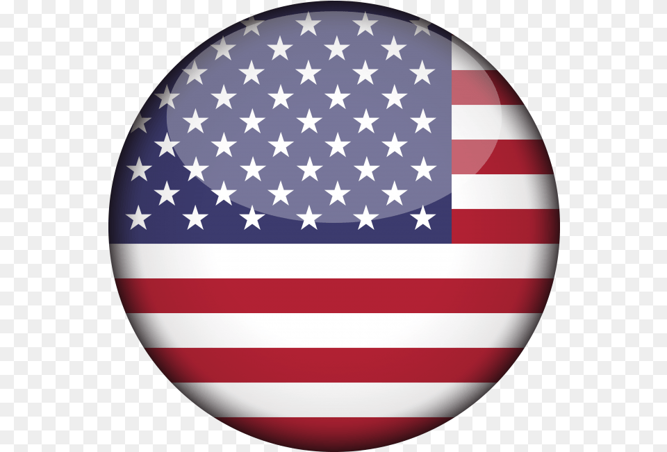 The United States Flag Us Flag Circle, American Flag Png Image
