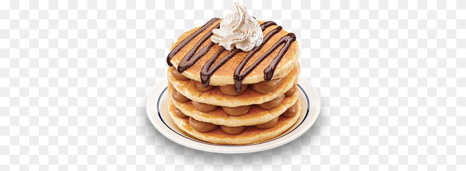 The Universe Has Combined My Two Favorite Things Whips Banana Pancakes With Whipped Cream, Bread, Food, Burger, Pancake Png Image