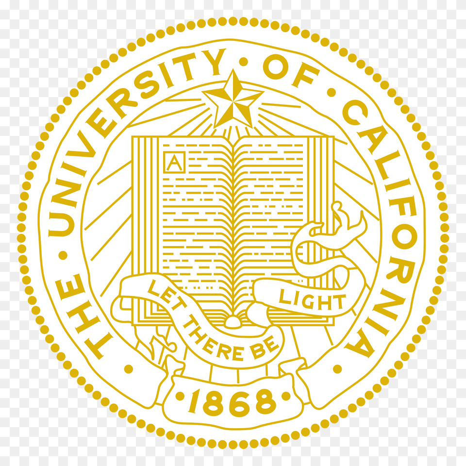 The University Of California 1868 Merced Clipart, Badge, Logo, Symbol, Emblem Free Png