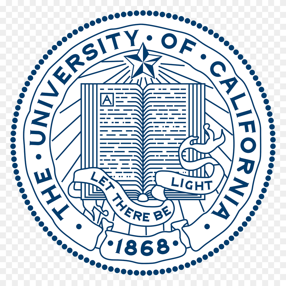 The University Of California 1868 Ucsc Clipart, Logo, Symbol, Emblem, Text Png