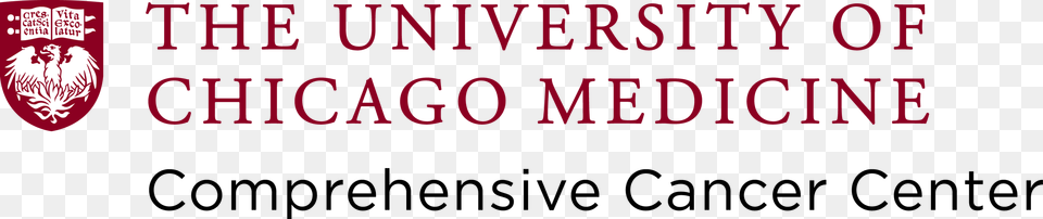 The University Of Chicago Medicine Comprehensive Cancer University Of Chicago Comprehensive Cancer Center, Maroon, Text, Logo Free Transparent Png