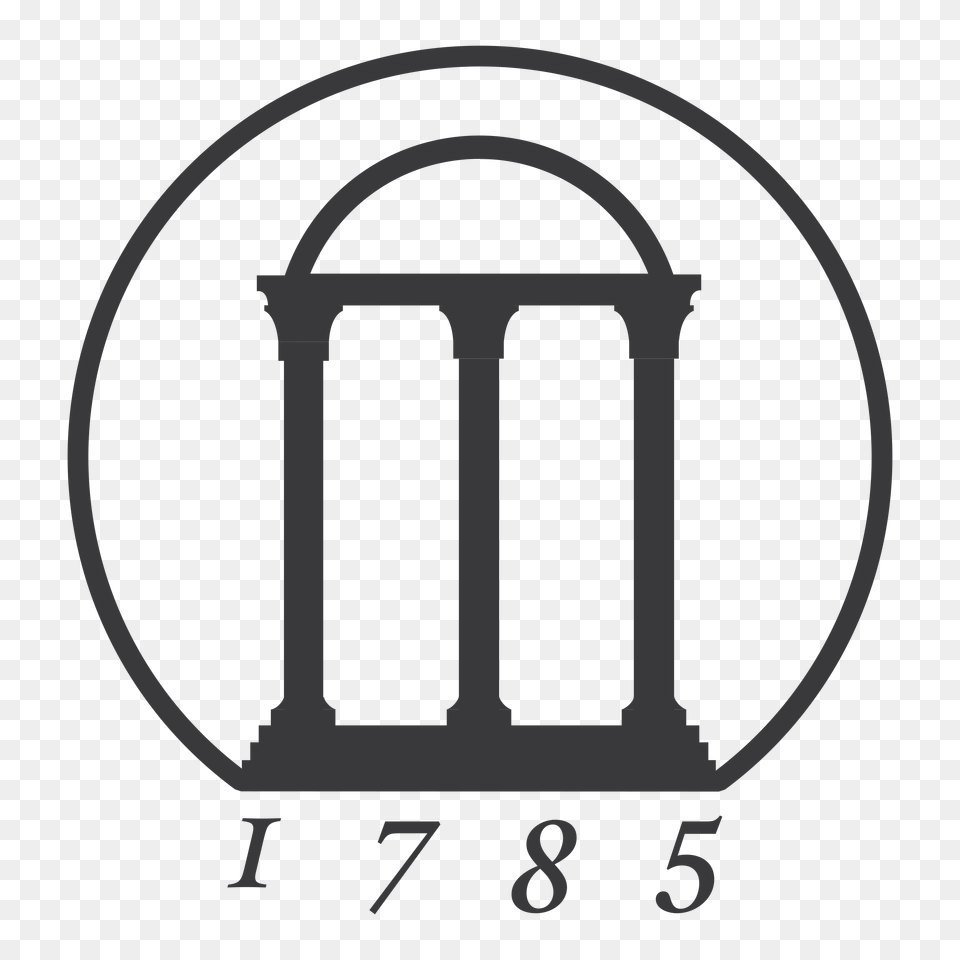 The University Of Georgia Logo Vector, Arch, Architecture, Stencil Free Png
