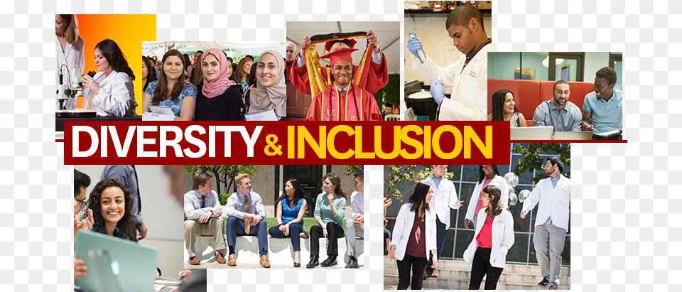 The Usc School Of Pharmacy Is Located In The Heart Diversity Collage, Woman, Adult, Art, Clothing Png Image