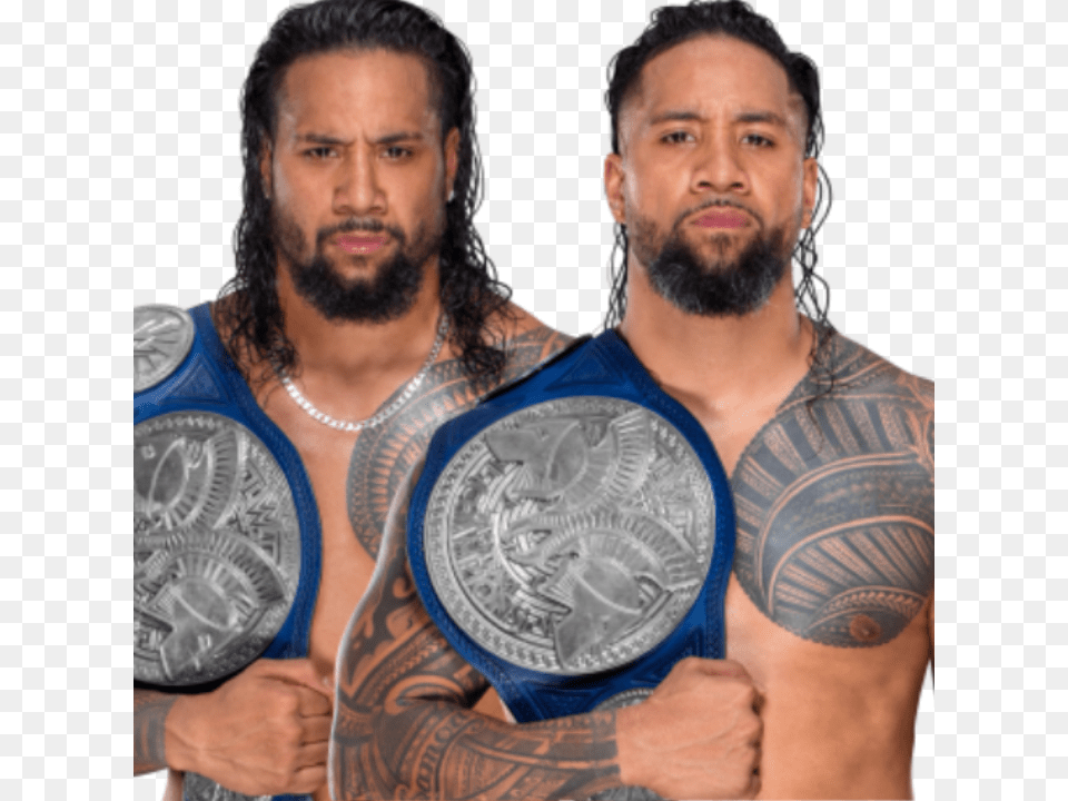 The Usos Jimmy Uso, Tattoo, Skin, Person, Man Free Transparent Png