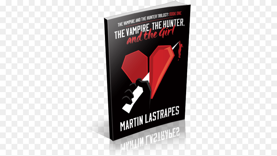 The Vampire The Hunter And The Girl By Martin Lastrapes Vampire The Hunter And The Girl The Vampire And, Advertisement, Book, Poster, Publication Free Png