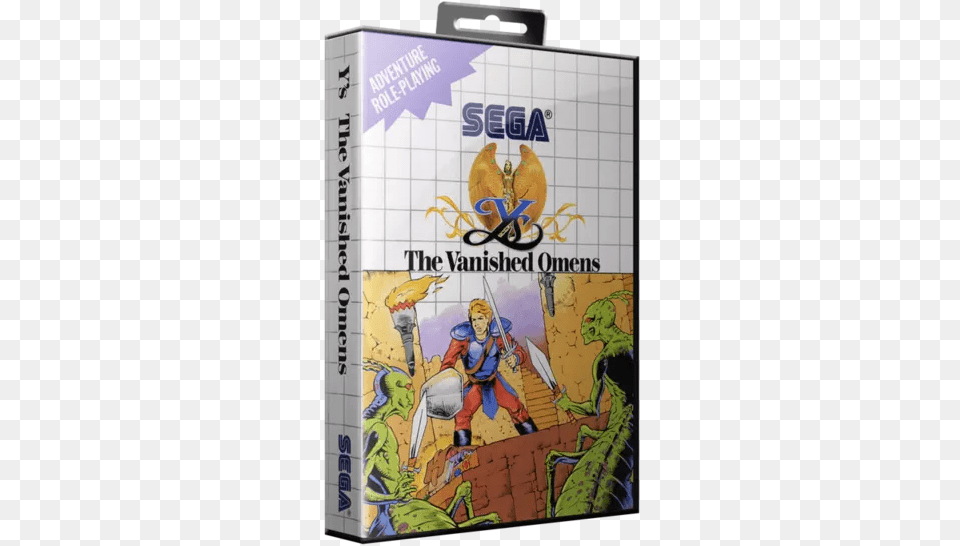 The Vanished Omens Rom Sega Master System Sms Sega Master System 3d Box Art, Book, Comics, Publication, Baby Png