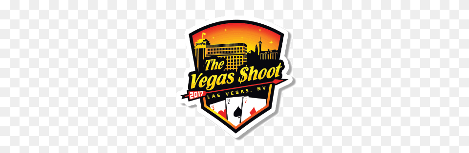 The Vegas Shoot Sticker Stories From Stickergiant, Logo, Badge, Symbol Free Png Download