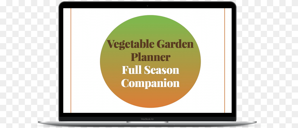 The Vegetable Garden Planner Is Your Companion For Circle, Computer, Electronics, Laptop, Pc Png