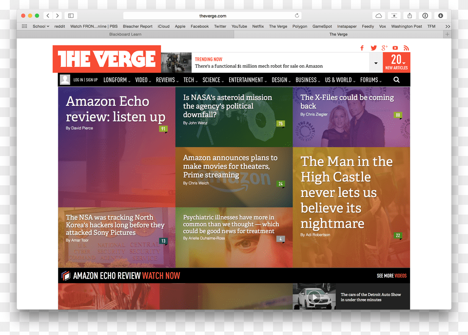 The Verge Homepage Is Simple Uncluttered And Easy Verge, File, Webpage, Person, Face Free Transparent Png