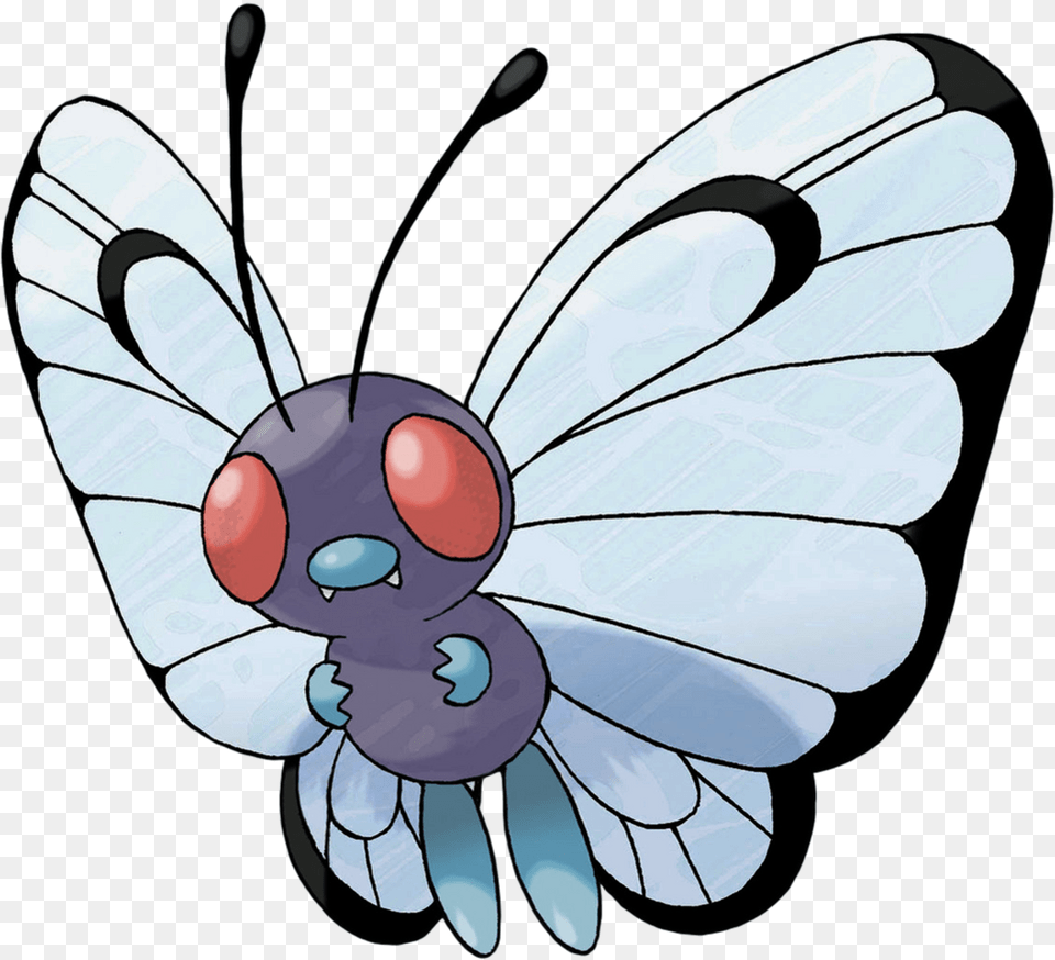 The Very Best Pokemon Butterfree, Animal, Bee, Insect, Invertebrate Png Image