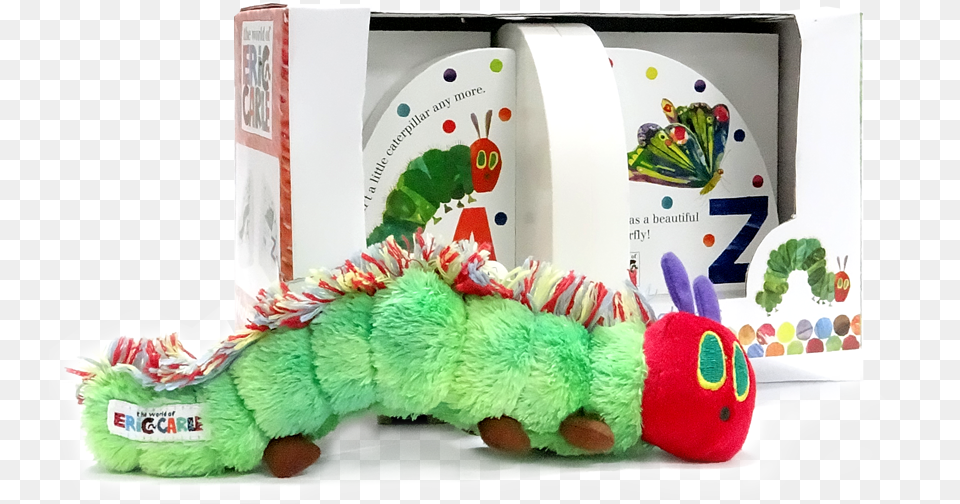 The Very Hungry Caterpillar Gift Set Hungry Caterpillar Book Ends, Plush, Toy Free Transparent Png