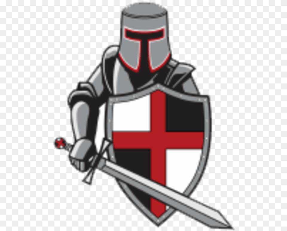 The Village Christian Crusaders Village Christian School Crusader, Armor, Shield, Knight, Person Free Png Download