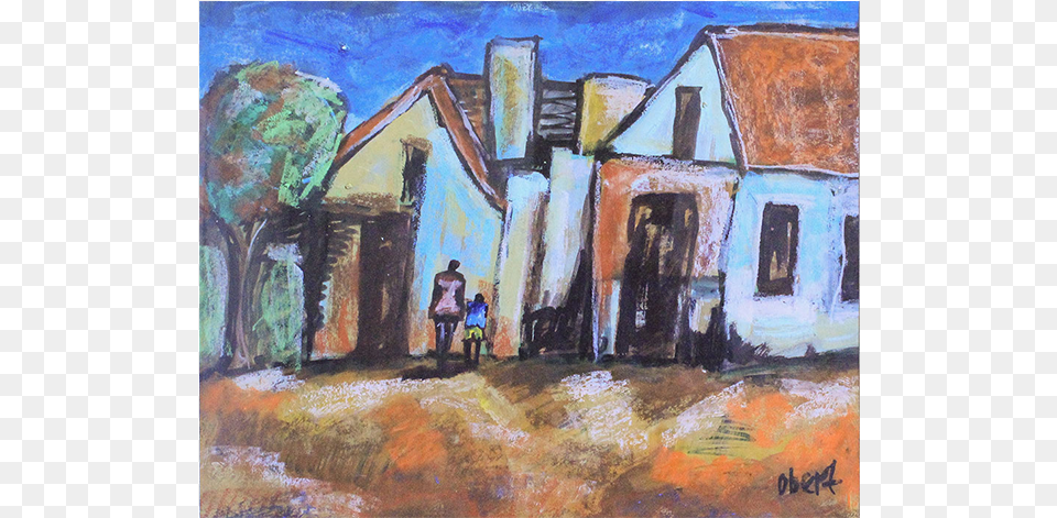 The Village Painting, Art, Person, Architecture, Building Png Image