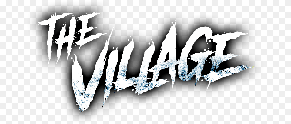 The Village Title Graphic Design, Stencil, Silhouette, Adult, Wedding Free Transparent Png