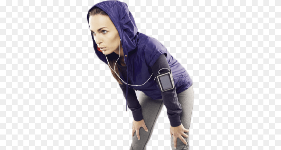 The Virtual Coach Cheers You Up To Keep You Motivated Run Girl, Clothing, Coat, Adult, Person Free Png