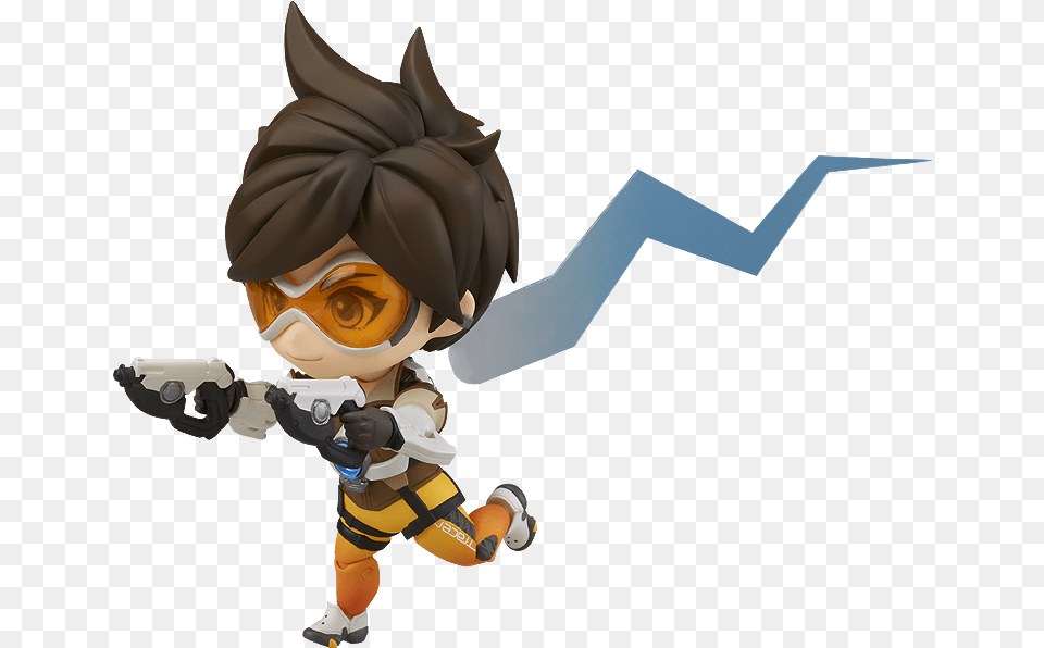 The Visual Effect For Tracer S Blink Ability Is An Overwatch Tracer Blink, Book, Comics, Publication, Baby Free Png Download