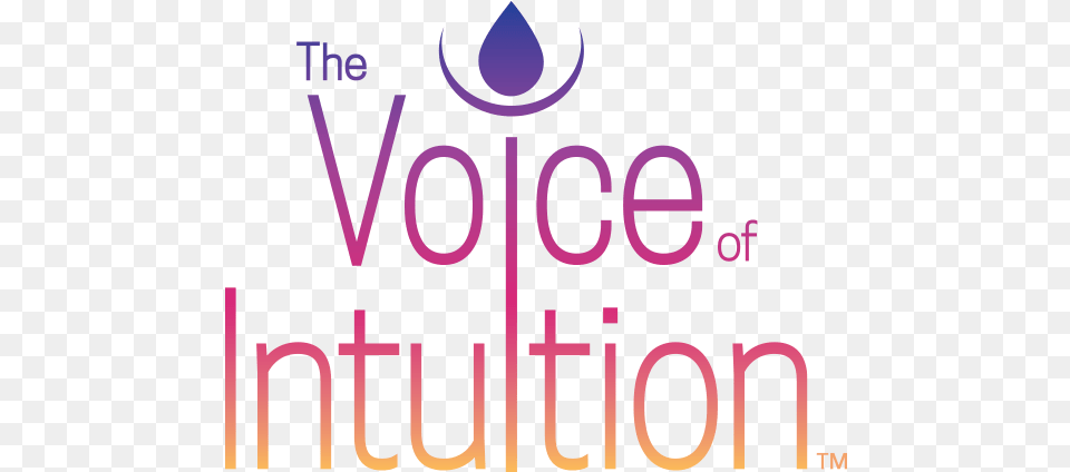 The Voice Of Intuition Logo Intuition Voice, Purple, Light Png Image