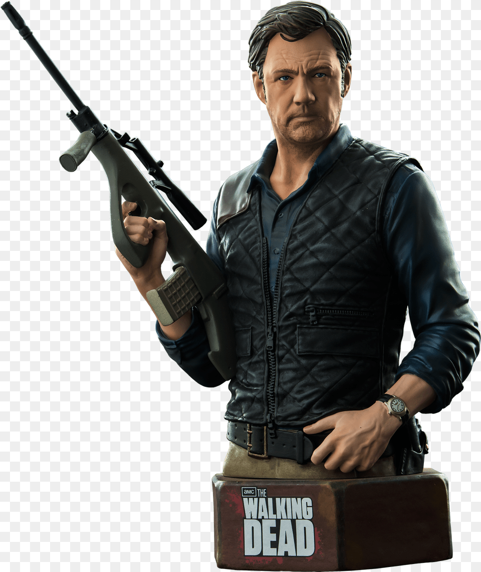 The Walking Dead Airsoft Gun, Weapon, Clothing, Coat, Rifle Free Png