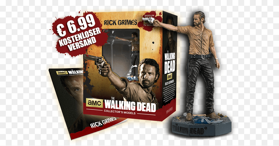 The Walking Dead Collector39s Models Walking Dead The Complete Season 1, Adult, Firearm, Gun, Handgun Free Transparent Png